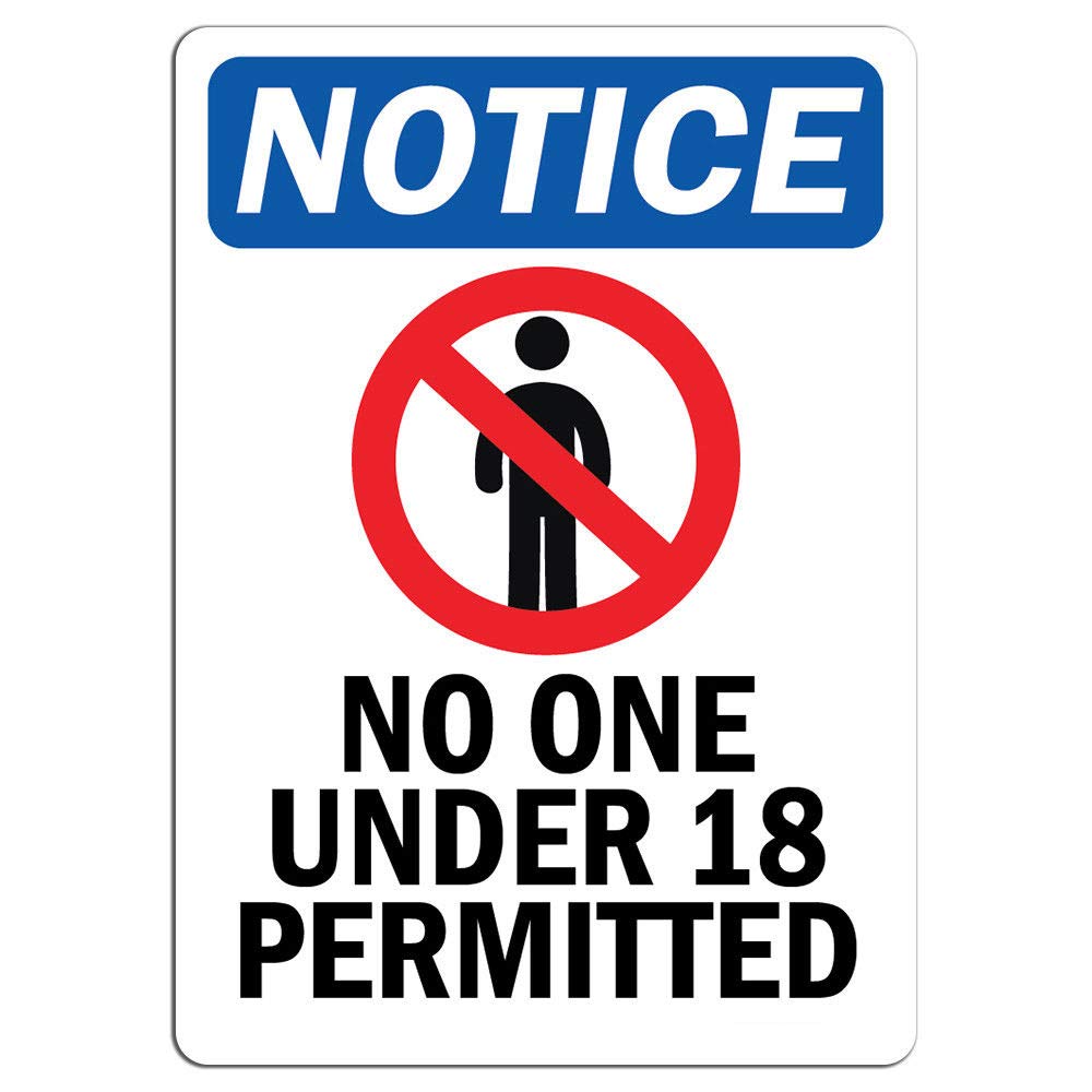 ⚠︎ NO ⚠︎ OSHA Sign - DANGER Construction Area No Pedestrian Traffic